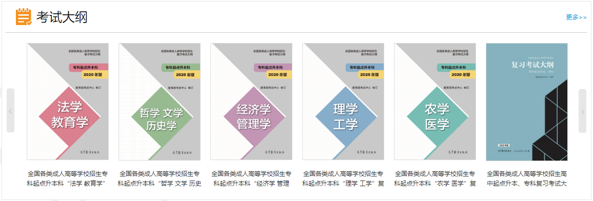 福建專升本“農(nóng)學(xué)、醫(yī)學(xué)”成人高考復(fù)習(xí)大綱（2021年正式啟用新版）