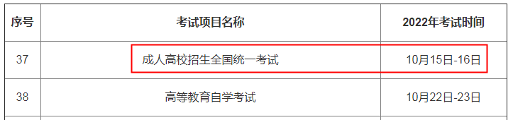 什么時(shí)間福建成人高考